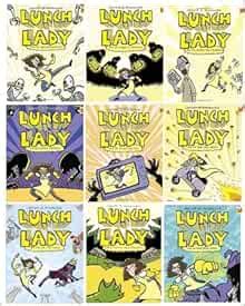 LUNCHLADY Series Set {Lunch Lady}: Lunch Lady 9-Volume Book set ...