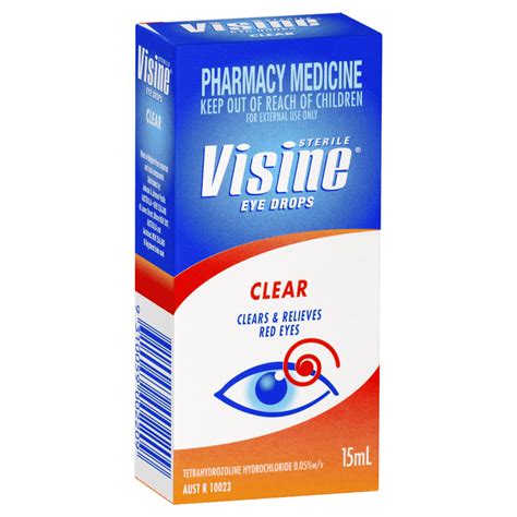 Visine Clear Eye Drops 15mL – Discount Chemist