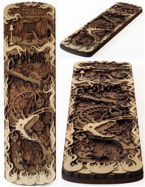 The Art of Laser-cut Wood by Martin Tomsky. An extraordinary woodwork ...