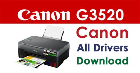 Canon Pixma G3520 Printer Driver Download | Printer Guider