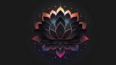 Online crop | HD wallpaper: lotus flowers, AI art, minimalism ...