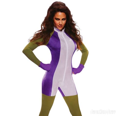 She-Hulk Women's Jumpsuit Costume - GeekAlerts