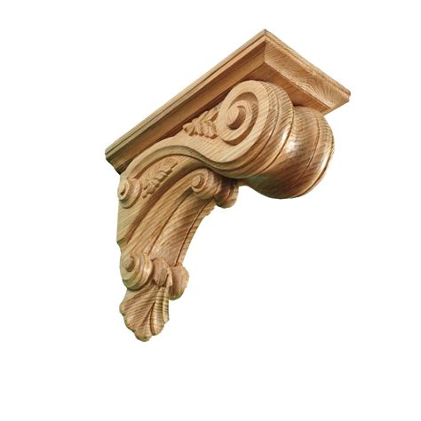 Decorative Leaf Ceiling Corbel - Corbels