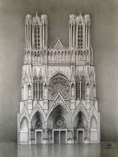 Gothic Architecture Drawing at GetDrawings | Free download