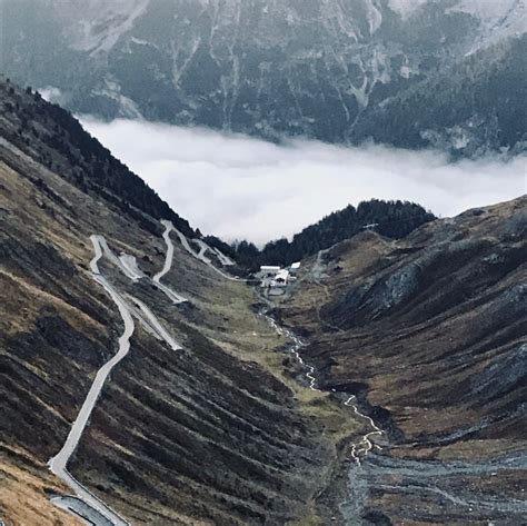 The Stelvio Pass Road