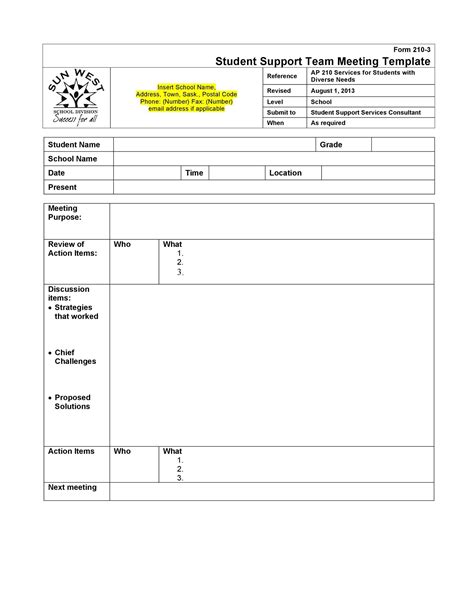 20 Handy Meeting Minutes & Meeting Notes Templates