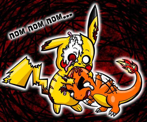 Zombie Pikachu by drinkyourvegetable on DeviantArt