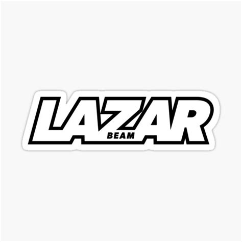 "Lazarbeam Merch Lazar Beam Logo" Sticker by MorinoMiya | Redbubble