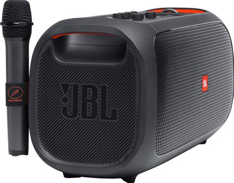 Best Buy: JBL PartyBox On-The-Go Portable Party Speaker Black ...