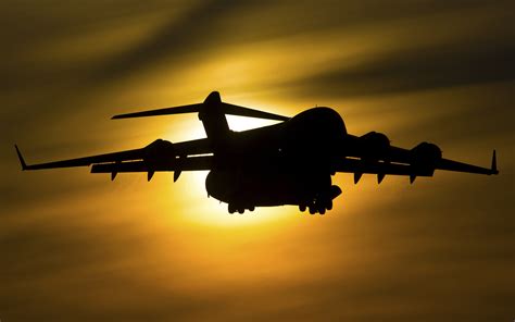 Boeing C 17 Globemaster III Military transport aircraft 4K Wallpapers ...