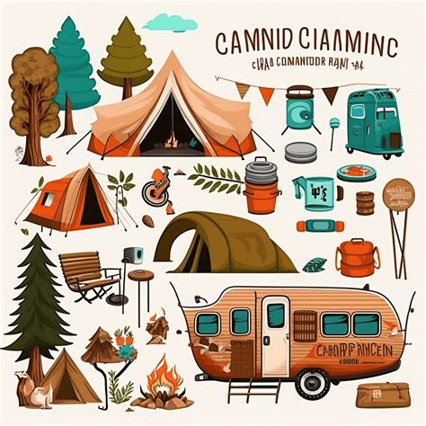 Camping Clip Art Free