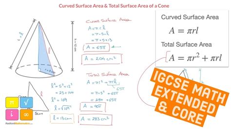 Total Surface Area of Cone - Brian Coleman