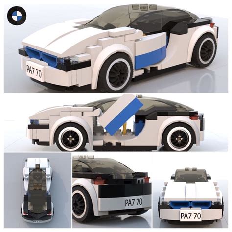 MOC LDD BMW i8 - Speed Champions Style | Lego cars, Lego wheels, Lego ...