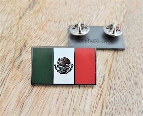 Mexico Flag Lapel Pin Mexican Flag Badge Gift for World | Etsy