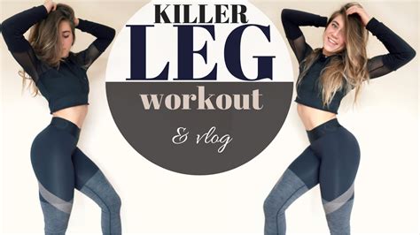 KILLER LEG WORKOUT || NEW GYM - YouTube