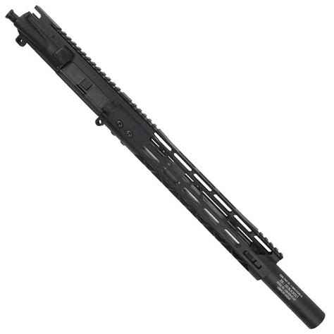 AR15 300 BlackOut Upper With 12 Inch MDLTE M-LOK And Fake Suppressor