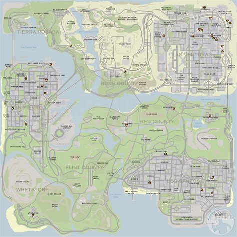 Gta san andreas collectibles map - foopara