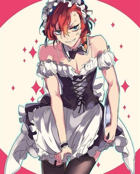 Maid Outfit Anime, Anime Maid, Anime Boys, Dazai Bungou Stray Dogs ...