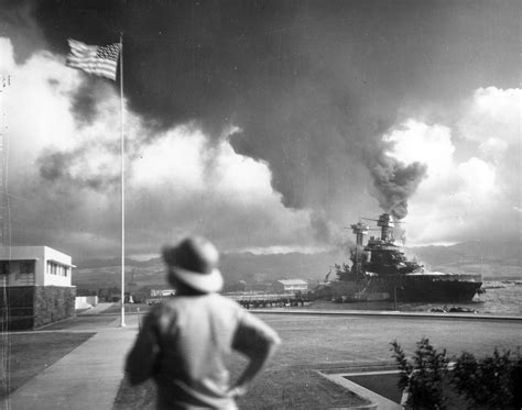 [Photo] USS California damaged during Pearl Harbor attack, 7 Dec 1941 ...