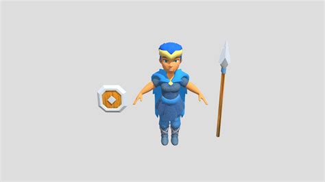 Royal Champion of Clash of Clans - Download Free 3D model by Spiderware ...