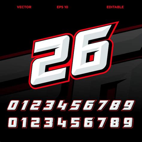 Racing Number Design Images - Free Download on Freepik