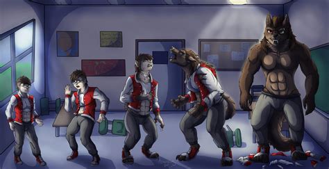 Werewolf Transformation (Commission) by Armorwing on DeviantArt