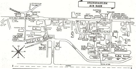 a drawn map of part of Spang AFB Drawn Map, Beauty Shop, Hobbies And ...