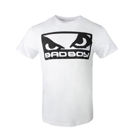 Bad Boy Classic Logo Core T Shirt – White – TotalCombat