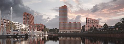 COBE starts work on europahafenkopf development in bremen, germany