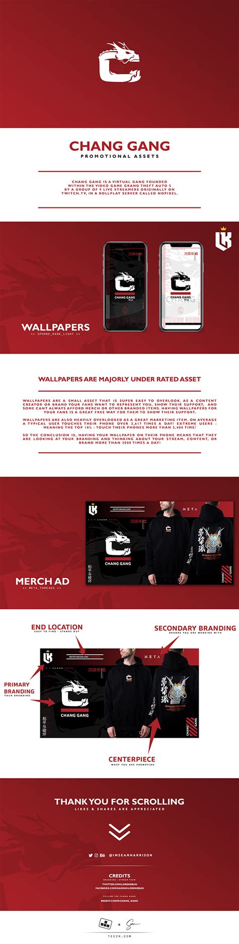 Chang Gang Promotional on Behance