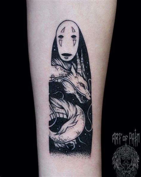 No Face by Elizaveta Ostanina (@ ostanina.li_tattoo) | Spirited away ...