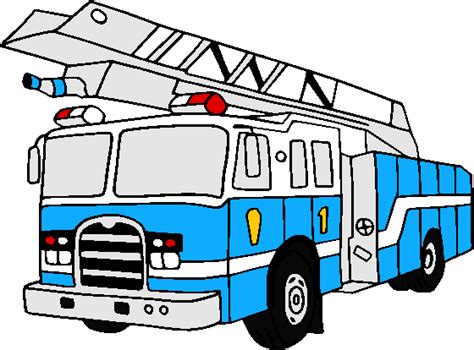 Blue fire truck by NicholasP1996 on DeviantArt