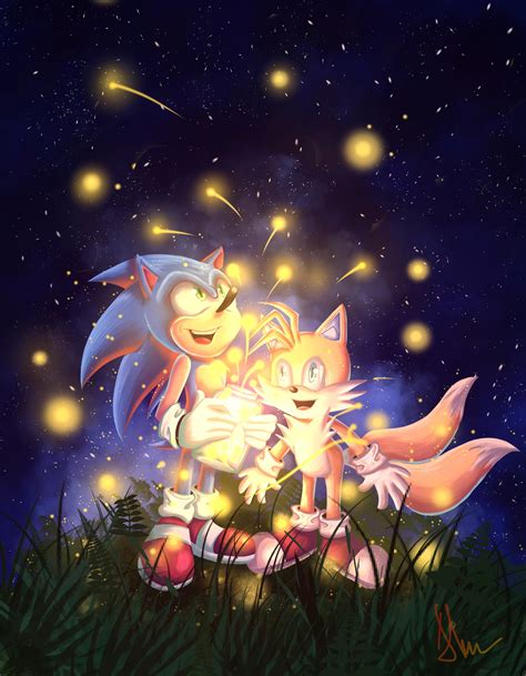 Sonic and Tails fanart by me : r/milesprower