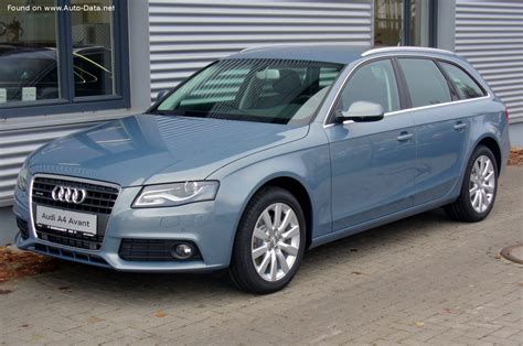 2008 Audi A4 Avant (B8 8K) 2.0 TDI (170 PS) | Technische Daten ...