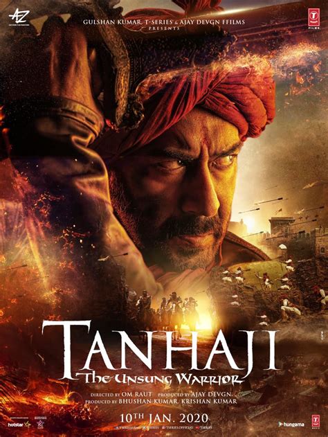 Tanaji Poster - Tanhaji The Unsung Warrior 2020 - 913x1217 Wallpaper ...