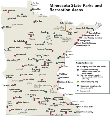 Mn State Parks Map