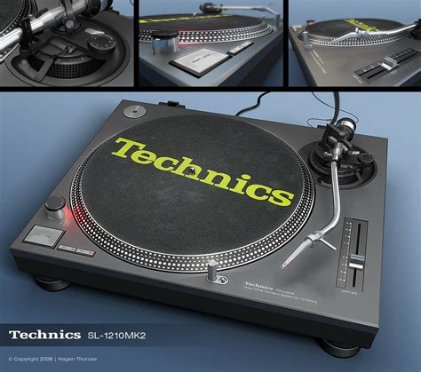 Technics SL-1210MK2 by DelphiaHT on DeviantArt