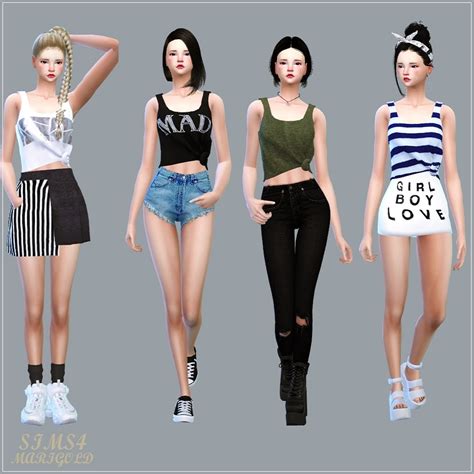 My Sims 4 Blog: Clothing for Females by Marigold