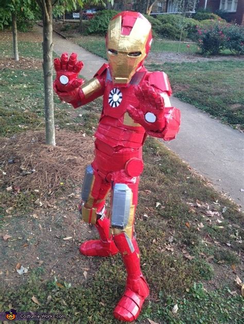 Iron Man Costume for a Boy | DIY Costumes Under $45