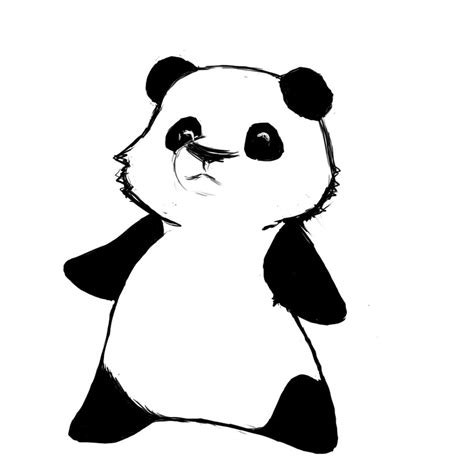 How To Draw A Chibi Panda | Free download on ClipArtMag