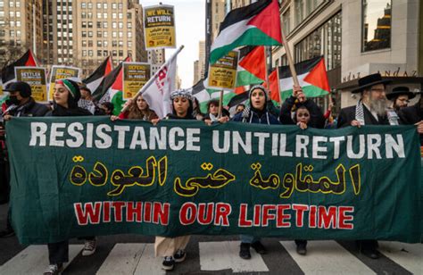 'Intifada Until Victory': Pro-Palestinian Demonstration in New York ...