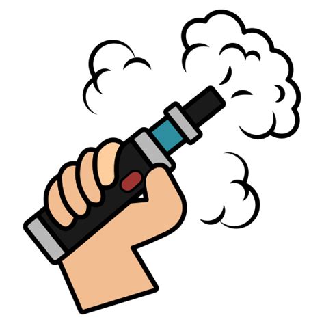 Vape Generic Outline Color icon