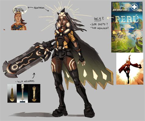 Speculative concept art based on the new hero teaser, made by me! : r ...