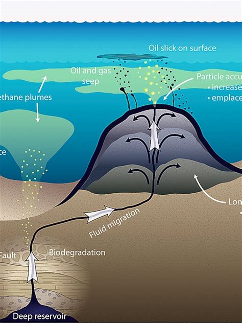 Underwater Volcanoes Diagram