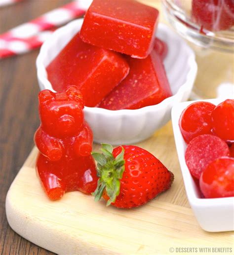 Healthy Fruit Snacks Recipe | Sugar Free Strawberry Fruit Snacks