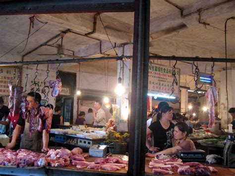 Fresh food market in Shanghai Free Photo Download | FreeImages