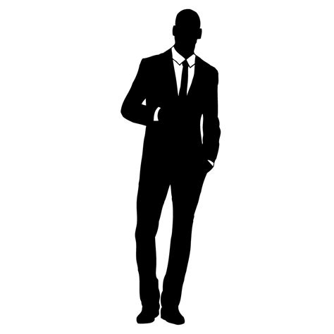 Businessman Silhouette | Silhouette, Business man, Clip art