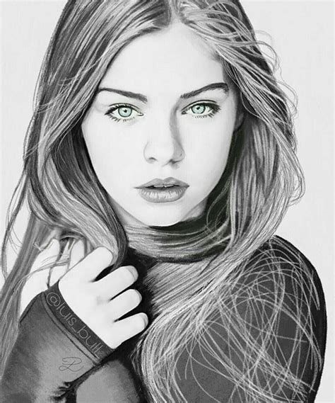 Pin by Hsssss ! on draw | Portrait, Realistic drawings, Portrait sketches