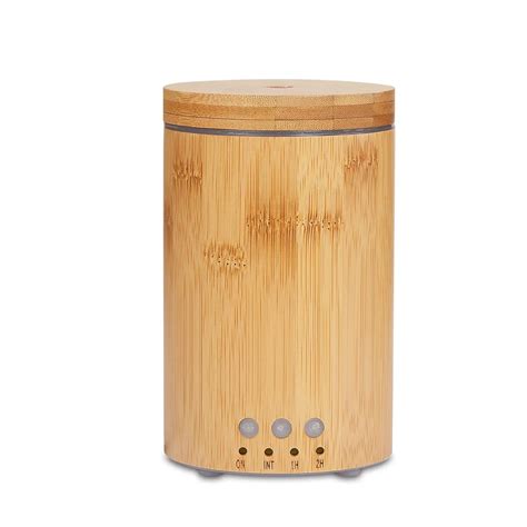 110 220V Natural bamboo air humidifier home ultrasonic humidifier aroma ...