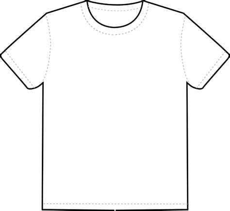 Free T-shirt Template | Download Free Clip Art